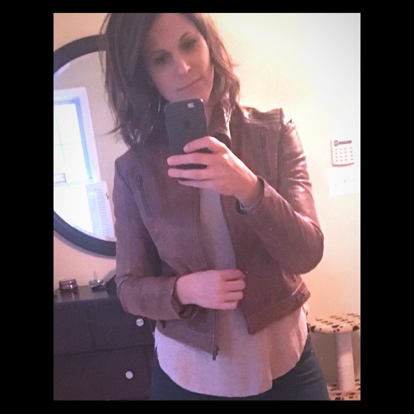 [Black Rivet] Leather Crop Jacket - Picture 2 of 8